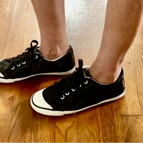 COACH Brand Black Lace-Up Womens Size 8 Sneakers. - Picture 7 of 10